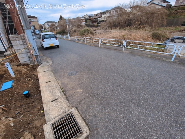千葉県流山市名都借の新築戸建て更地・土地写真 2026年3月5日撮影