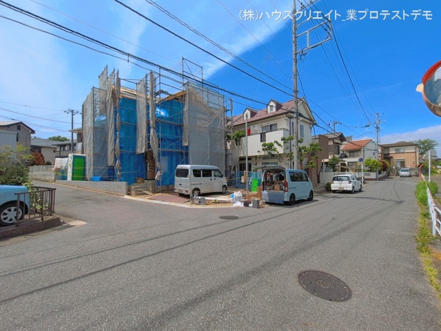 千葉県流山市名都借の新築戸建て上棟写真 2026年5月6日撮影