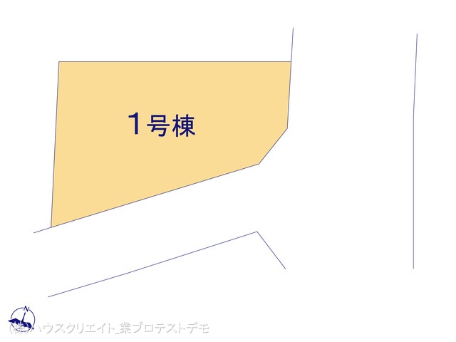 千葉県流山市名都借の新築戸建て全体区画図 ※図面と異なる場合は現況を優先