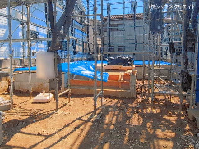 千葉県松戸市上本郷の新築戸建て基礎写真 2026年4月2日撮影