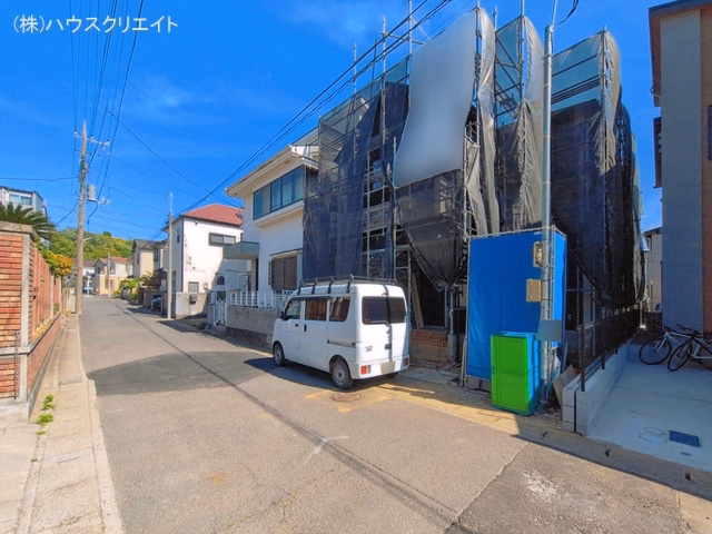千葉県松戸市上本郷の新築戸建てシート写真 2026年5月10日撮影