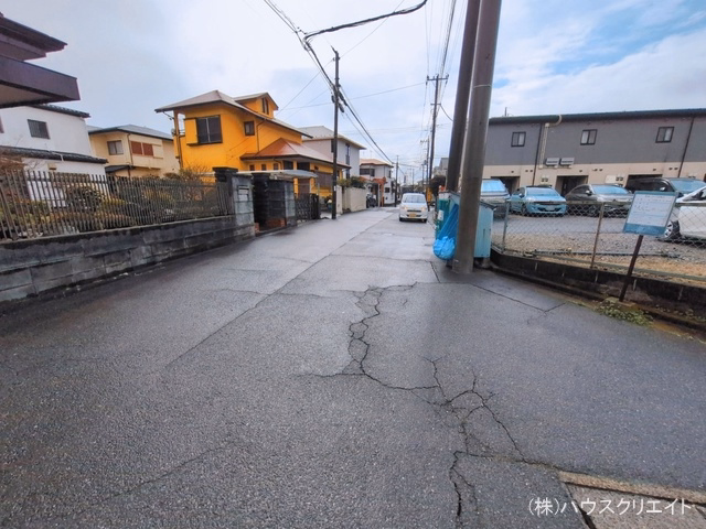 千葉県松戸市八ケ崎３丁目の新築戸建てシート写真 2026年3月9日撮影