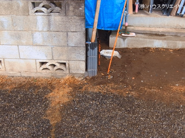 千葉県松戸市八ケ崎３丁目の新築戸建てシート写真 2026年3月9日撮影