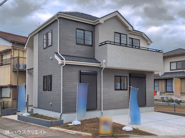 千葉県松戸市八ケ崎３丁目の新築戸建て完成写真 2026年5月27日撮影