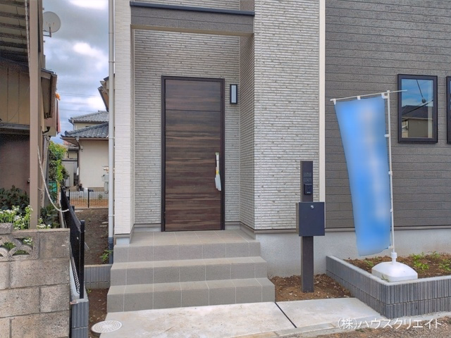 千葉県松戸市八ケ崎３丁目の新築戸建て完成写真 2026年5月27日撮影