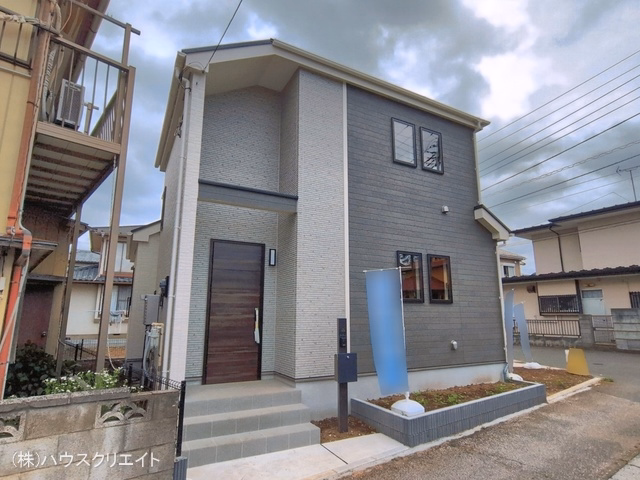千葉県松戸市八ケ崎３丁目の新築戸建て完成写真 2026年5月27日撮影