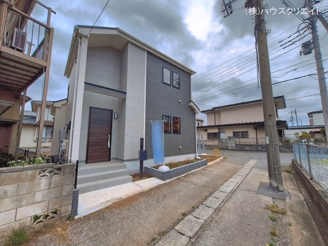 千葉県松戸市八ケ崎３丁目の新築戸建て完成写真 2026年5月27日撮影