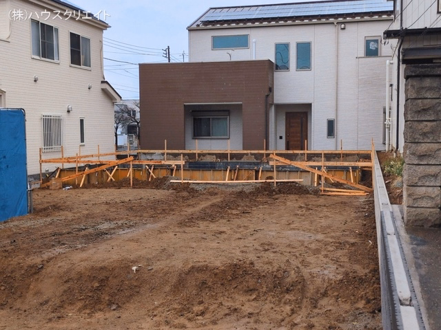 千葉県松戸市小金原８丁目の新築戸建て基礎写真 2026年3月9日撮影