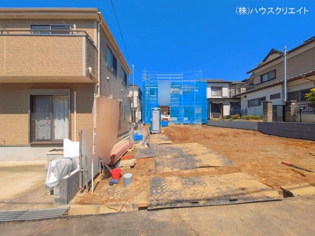 千葉県松戸市小金原８丁目の新築戸建て上棟写真 2026年4月2日撮影