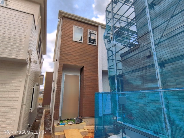 千葉県松戸市小金原８丁目の新築戸建て外構写真 2026年5月25日撮影