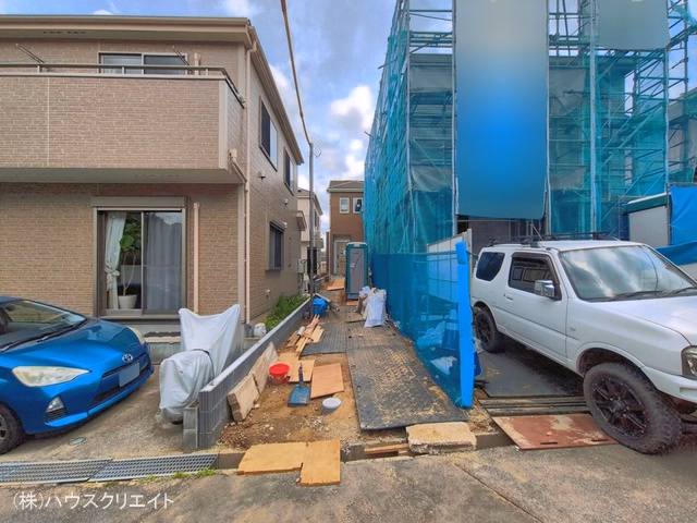 千葉県松戸市小金原８丁目の新築戸建て外構写真 2026年5月25日撮影