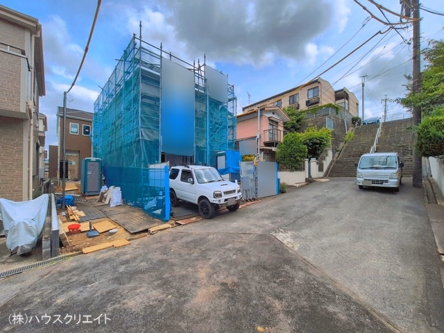 千葉県松戸市小金原８丁目の新築戸建て外構写真 2026年5月25日撮影