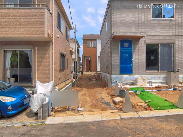 千葉県松戸市小金原８丁目の新築戸建て外構写真 2026年6月23日撮影