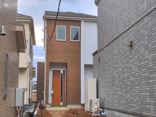 千葉県松戸市小金原８丁目の新築戸建て外構写真 2026年7月12日撮影