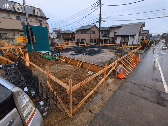 千葉県松戸市中金杉4丁目の新築戸建て基礎写真 2026年3月9日撮影