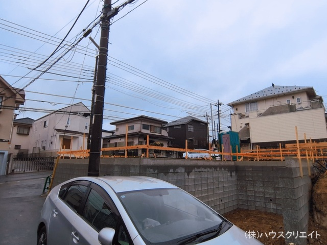 千葉県松戸市中金杉4丁目の新築戸建て基礎写真 2026年3月9日撮影