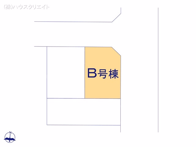 千葉県松戸市中金杉4丁目の新築戸建て全体区画図 ※図面と異なる場合は現況を優先