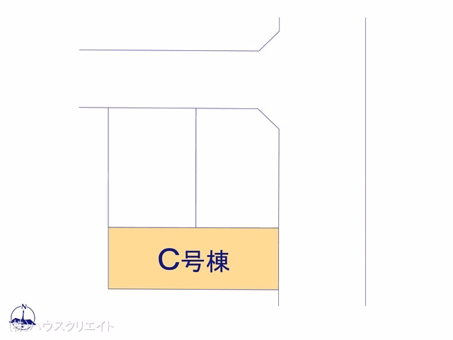 千葉県松戸市中金杉4丁目の新築戸建て全体区画図 ※図面と異なる場合は現況を優先