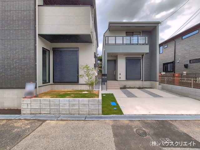 千葉県柏市豊上町の新築戸建て完成写真 2026年7月6日撮影