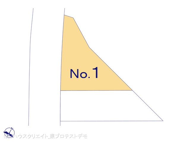 千葉県柏市豊上町の新築戸建て全体区画図 ※図面と異なる場合は現況を優先