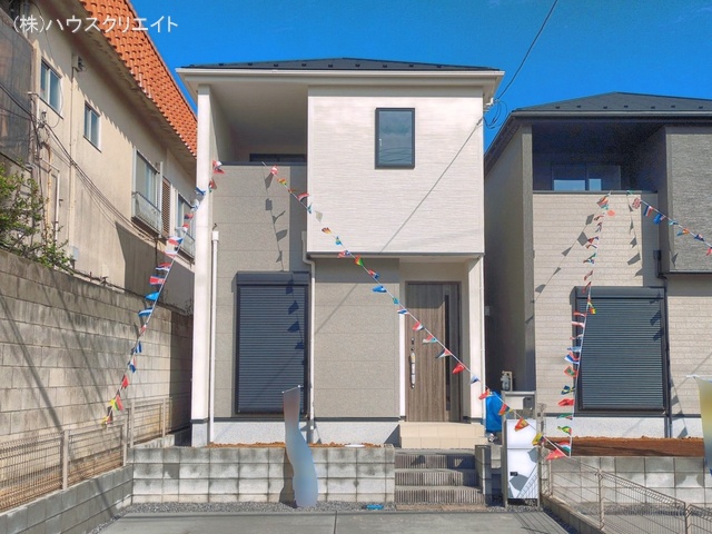 千葉県柏市大津ケ丘１丁目の新築戸建て完成写真 2026年4月15日撮影