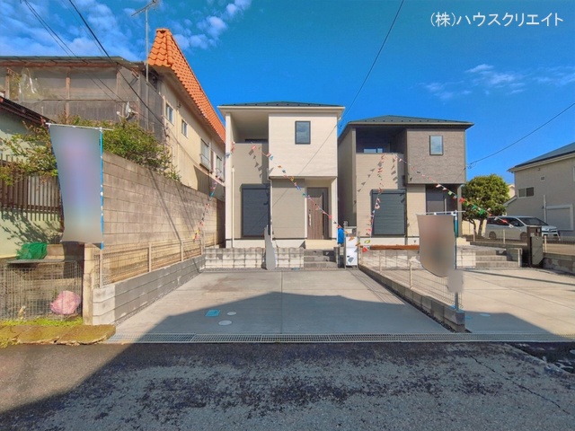 千葉県柏市大津ケ丘１丁目の新築戸建て完成写真 2026年4月15日撮影