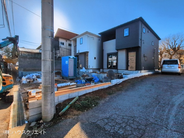 千葉県柏市大津ケ丘１丁目の新築戸建て外構写真 2026年3月11日撮影