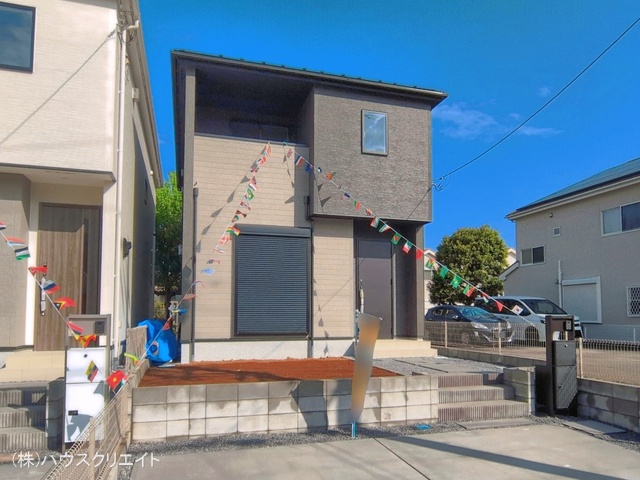 千葉県柏市大津ケ丘１丁目の新築戸建て完成写真 2026年4月15日撮影