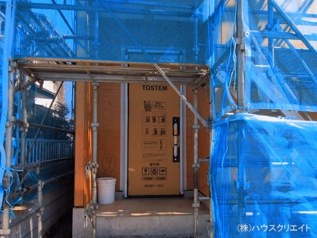 千葉県松戸市根木内の新築戸建て上棟写真 2026年3月11日撮影