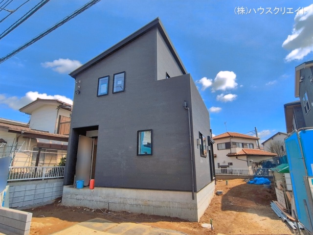 千葉県松戸市根木内の新築戸建て外構写真 2026年4月8日撮影