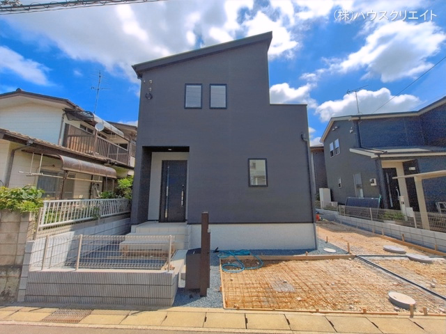 千葉県松戸市根木内の新築戸建て外構写真 2026年5月6日撮影