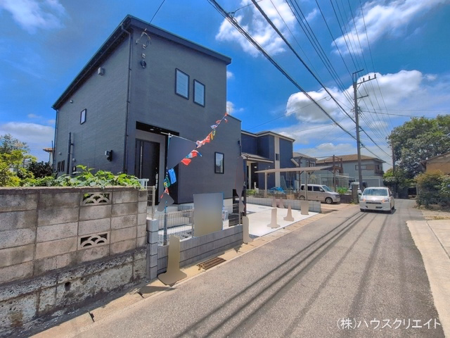 千葉県松戸市根木内の新築戸建て完成写真 2026年6月5日撮影