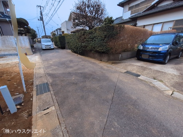千葉県松戸市小金の新築戸建て外構写真 2026年3月12日撮影
