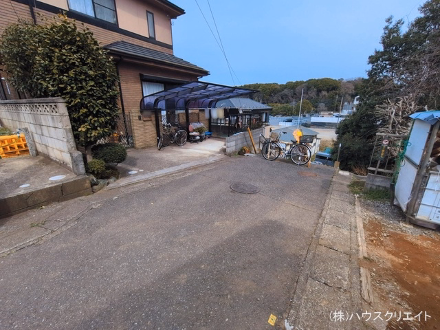 千葉県松戸市小金の新築戸建て外構写真 2026年3月12日撮影
