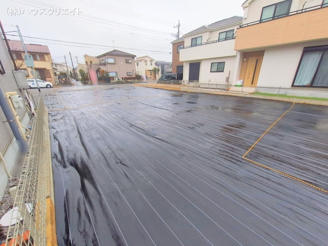 千葉県松戸市幸田４丁目の新築戸建て更地・土地写真 2025年12月23日撮影