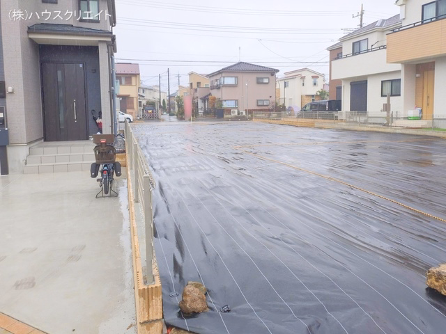 千葉県松戸市幸田４丁目の新築戸建て更地・土地写真 2025年12月23日撮影