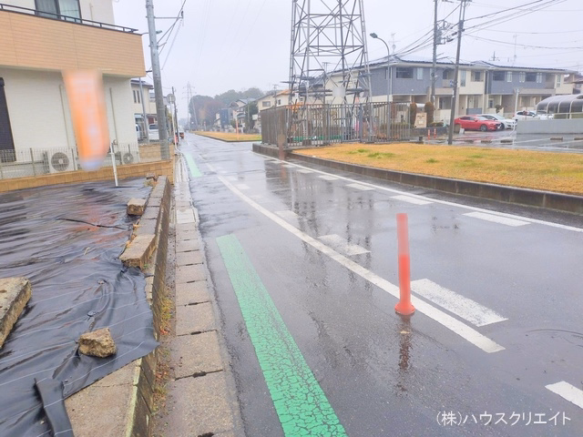 千葉県松戸市幸田４丁目の新築戸建て更地・土地写真 2025年12月23日撮影