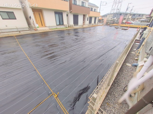 千葉県松戸市幸田４丁目の新築戸建て更地・土地写真 2025年12月23日撮影