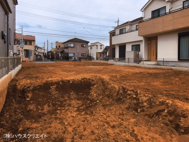 千葉県松戸市幸田４丁目の新築戸建て更地・土地写真 2026年3月17日撮影