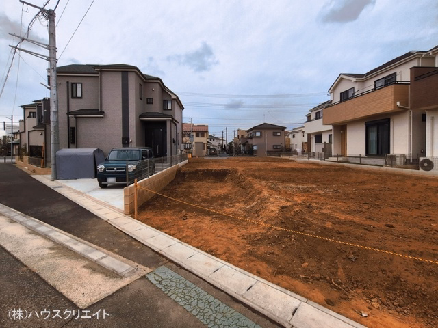 千葉県松戸市幸田４丁目の新築戸建て更地・土地写真 2026年3月17日撮影