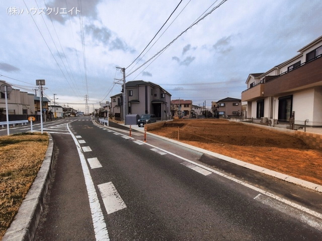 千葉県松戸市幸田４丁目の新築戸建て更地・土地写真 2026年3月17日撮影