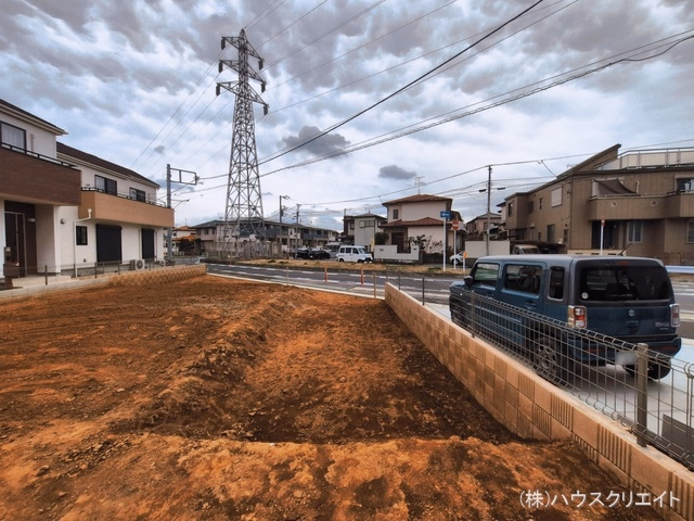 千葉県松戸市幸田４丁目の新築戸建て更地・土地写真 2026年3月17日撮影