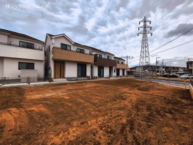 千葉県松戸市幸田４丁目の新築戸建て更地・土地写真 2026年3月17日撮影