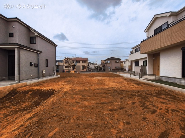 千葉県松戸市幸田４丁目の新築戸建て更地・土地写真 2026年3月17日撮影