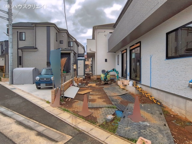 千葉県松戸市幸田４丁目の新築戸建て外構写真 2026年6月14日撮影