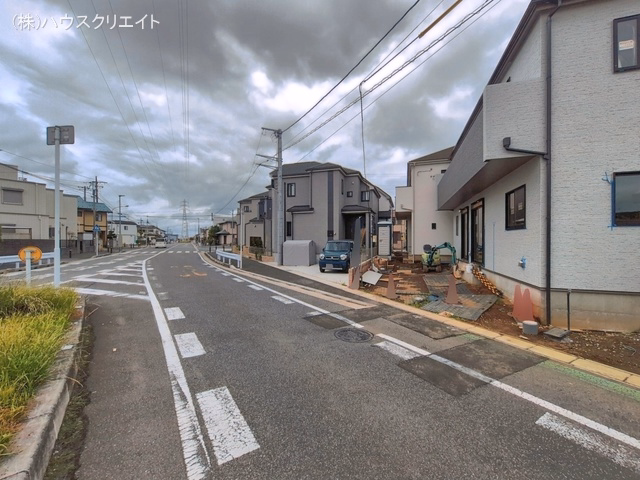 千葉県松戸市幸田４丁目の新築戸建て外構写真 2026年6月14日撮影