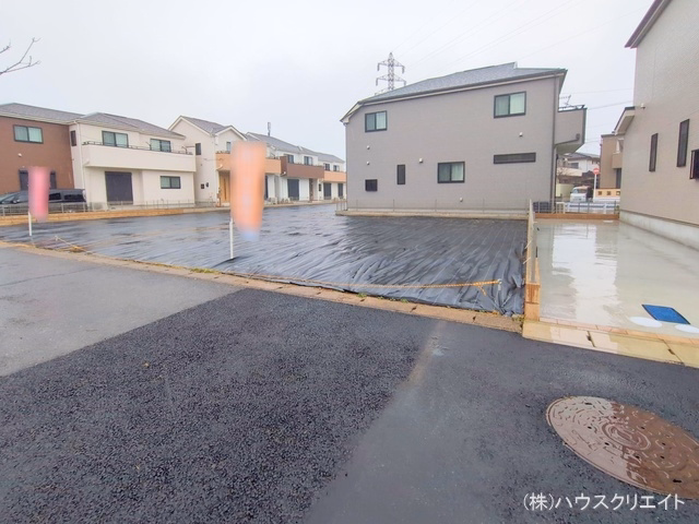 千葉県松戸市幸田4丁目の新築戸建て更地・土地写真 2025年12月23日撮影