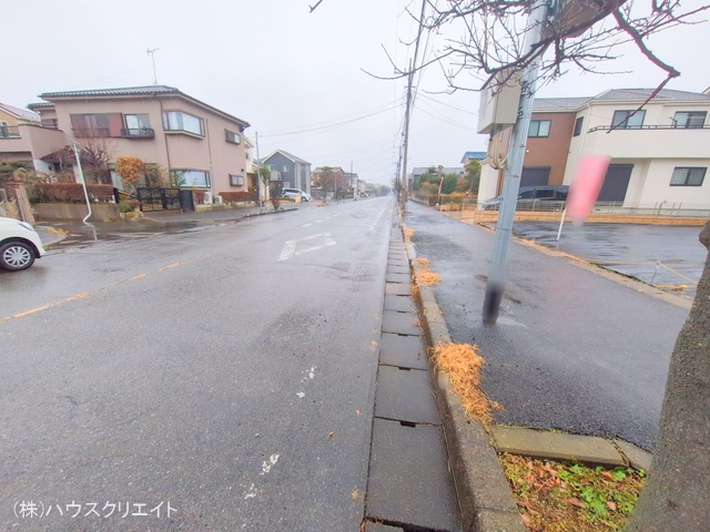 千葉県松戸市幸田4丁目の新築戸建て更地・土地写真 2025年12月23日撮影