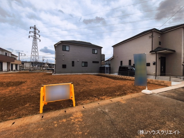 千葉県松戸市幸田4丁目の新築戸建て更地・土地写真 2026年3月17日撮影