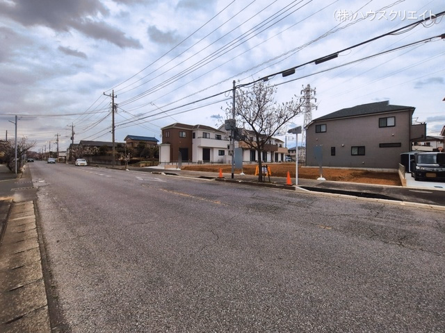 千葉県松戸市幸田4丁目の新築戸建て更地・土地写真 2026年3月17日撮影